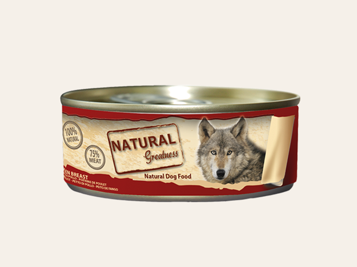 Comida Real (Migas) Complementaria de Pechuga de Pollo "DIGESTIVO & BAJO EN GRASA" para Perro Adulto/Senior cualquier tamaño