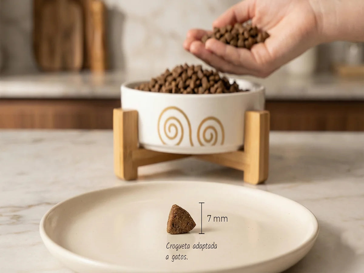 Saco de pienso natural Lenda Grain Free Farm Poultry con pavo, pato y oca para gatos adultos