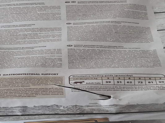 ROTURA MÍNIMA: Pienso VETERINARIO SIN CEREALES + DIGESTIÓN ACTIVA y ALTA ABSORCIÓN DE NUTRIENTES para Gato Adulto/Senior (también Esterilizado)
