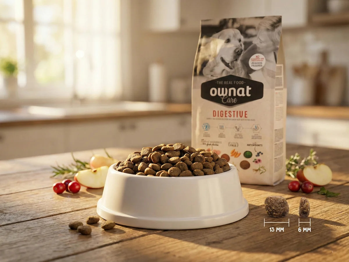 Pienso digestivo de Pollo fresco y Salmón para Perro con probióticos para flora intestinal