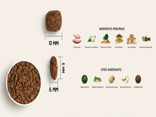 Pienso para perro esterilizado de raza mediana con 30% de carne fresca de pollo y pavo