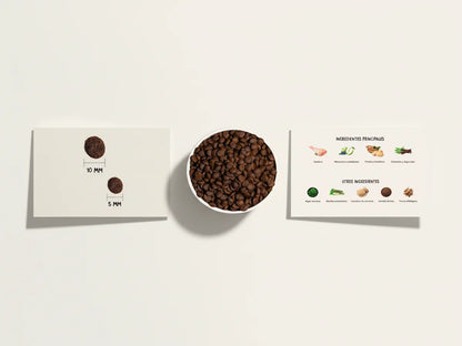 Pienso natural sin cereales con 40% cordero fresco para perro cachorro y junior