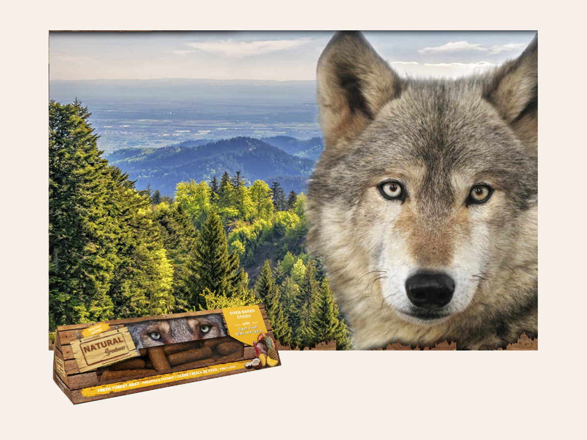 Snack Funcional Barritas Horneadas de Pavo, Piña y Coco "SIN CEREALES + DIGESTIVO & ANTIINFLAMATORIO" para Perro Adulto/Senior cualquier tamaño