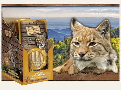 Snack/Topper Complementario Cremoso de POLLO y ATÚN "SIN CEREALES + SALUD DIGESTIVA & REFUERZO INMUNITARIO" para Gato cualquier edad