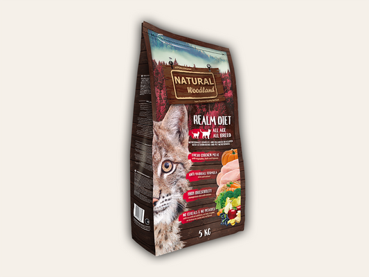 Pienso de POLLO "SIN CEREALES + MUSCULATURA FUERTE & CONTROL BOLAS DE PELO" para Gato cualquier edad