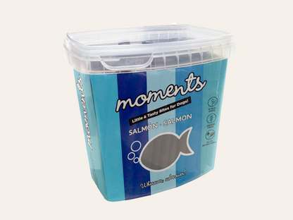 Snack Funcional Semi Húmedo de Salmón "SIN CEREALES, RICO EN DHA" para Perro cualquier edad y tamaño