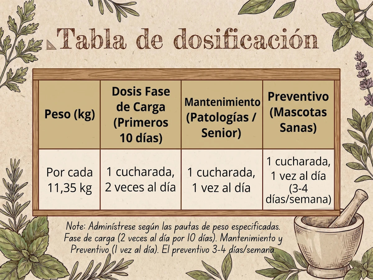 Suplemento 100% Chaga Orgánico INMUNOMODULADOR + ANTIINFLAMATORIO + DIGESTIVO + ARTICULAR para Perro y Gato (también Esterilizado)