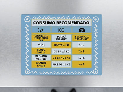 Snack Funcional de Harpagofito, Cúrcuma y Aceite de Salmón CON CEREALES + CUIDADO ARTICULAR y ANTIINFLAMATORIO para Perro Adulto y Senior de Todos los Tamaños (también Esterilizados)