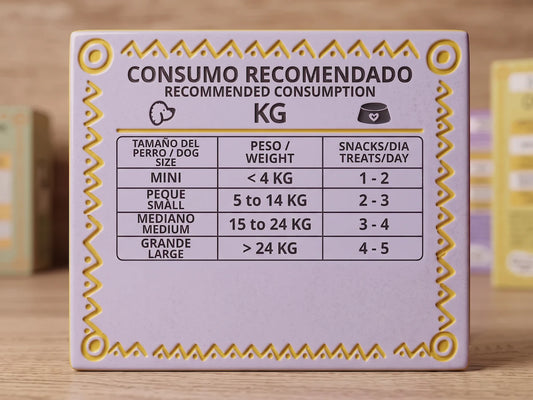 Snack Funcional de Queso sin Lactosa, Valeriana y Manzanilla CON CEREALES + RELAJANTE + APOYO ARTICULAR para Perro Adulto y Senior de Todos los Tamaños (también Esterilizados)